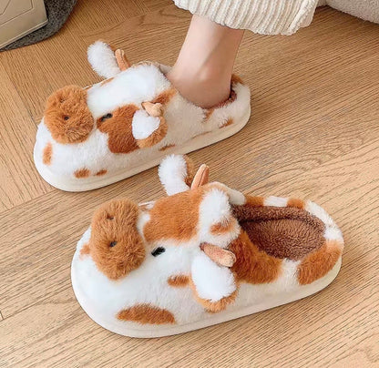 Nos pantoufles vache